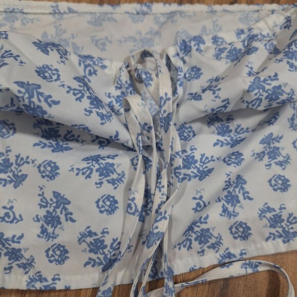 Milkmaid Puffy Sleeve Crop top festival boho hippie - Picture 5 of 6